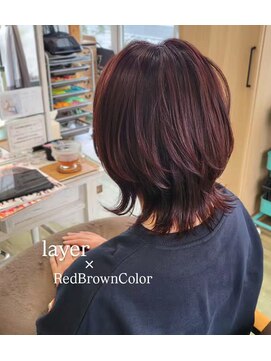 ヘアアトリエ ナイン(hair atelier nine) ヘッドスパ/バーガンディ/バズカット/ブルーブラウン/福島市