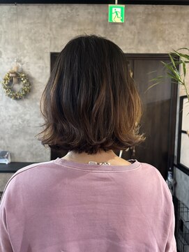 アイビーヘアー(iB HAiR) 外ハネデジタルパーマ