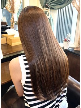美容室 ブラウン(Brown)の写真/髪質・骨格・クセを見極め、髪のお悩みを解決◎髪質改善であなたの理想の手触り・質感を手に入れて下さい。