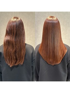 ディアーズ 徳島店(Dears) 改善１回目/カラーの傷み感を艶髪へ