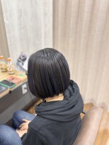 テーラヘアー 幕張本郷店(TELA HAIR)&nbsp;ハイライト×ネイビーブルー