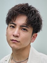 フィフス 大分(fifth)&nbsp;大分ルーズパーマメンズカットルーズショートツーブロックゆるめ