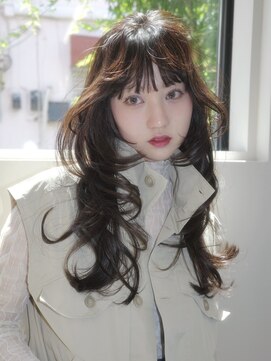 ラボヌールヘアーレーヴ 池袋店(La Bonheur hair reve) ウルフパーマ/レイヤーミディアム/ウルフカット/レイヤーカット