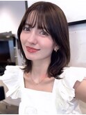 レイヤーミディアムレイヤーロングレイヤーフェイスレイヤー
