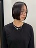透明感カラー+3stepシステムトリートメント ¥10300→¥9900