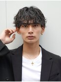 シャドウパーマ　ニュアンスパーマ　シャギーマッシュ