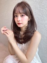 ロンド クラン 岡崎(Lond Clan)&nbsp;フェミニンレイヤー×シースルーバング