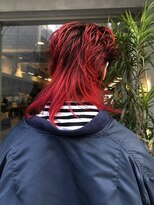 バディ 中野駅前店(BUDDY)&nbsp;メンズウルフショート【塩基カラー、中野駅美容室】