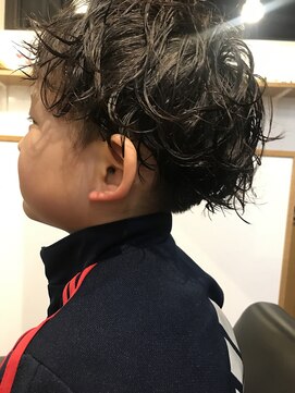 ヘアーアンドシューズ タイプエービー(HAIR&SHOES Type AB) キッズパーマスタイル typeab  川崎店 清水絵里