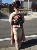 成人式ヘアセット