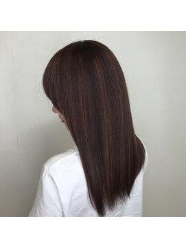 フラップ(FLAP) 【 FLAP】グロスストレート☆縮毛矯正☆