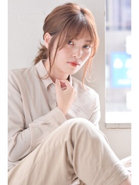 ジョエミバイアンアミ(joemi by Un ami) joemi 新宿 ポニーテールで可愛いおしゃれブランジュボブ　近江