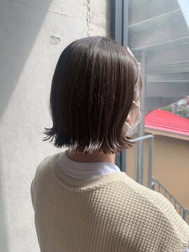 ダヴィン 中目黒(DaVin) 【DaVin中目黒】くすみカラー 外ハネボブ