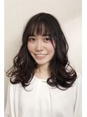 【ROOF用賀店】抜け感ゆるウェーブ#トリートメント