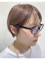 パーク(PAAQ)&nbsp;【paaq Misa】柔らかコットンベージュと透けバング
