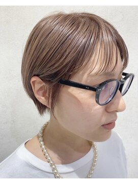パーク(PAAQ) 【paaq Misa】柔らかコットンベージュと透けバング