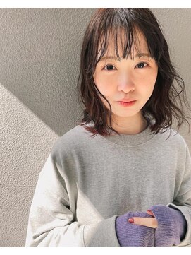 ゲリール ヘア プラス ケア(guerir hair+care) 【guerir hair ＋care】パーマ×ピンクカラー