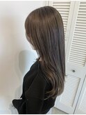 20代30代髪質改善★超うる艶透明感カラーオリーブグレージュ