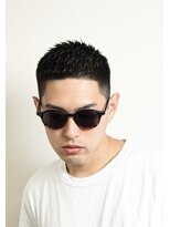 レンゲン(LENGEN)&nbsp;メンズかき上げニュアンスマッシュサイドパート韓国マッシュ