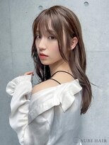 オーブ ヘアー サフィール 春日部店(AUBE HAIR saphir) 20代・30代_大人可愛い/韓国風くびれ巻き