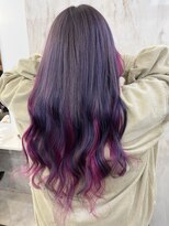 ラビス(Lovis)&nbsp;ミディアム/暗めカラー/デザインカラー/フェイスフレーミング