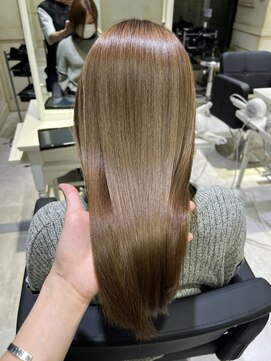 アソビセカンド 原宿(ASOBI 2nd) ベージュカラー　20代/30代/ブリーチなし