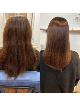 ルアナ トウキョウ(Luana TOKYO) 美髪矯正　４０代女性