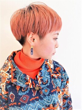 ビープ(beep) 襟足スッキリ個性派刈り上げショート【赤羽】