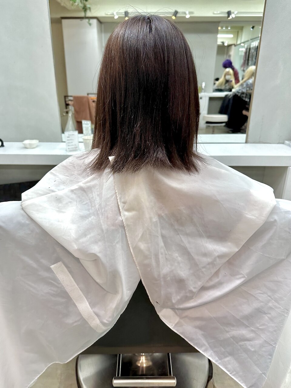 ボブ→ロング))シールエクステ80枚//バレイヤージュ風