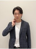 【志免】緩いセンター分けパーマスタイル☆琉希也