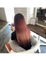 クラン ヘアーアンドスタジオ(CLAN hair & studio)&nbsp;ハイトーンエクステブリーチインナーミルクティーベージュ