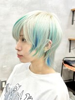 ダブルカラーベージュカラーケアブリーチカラーハイトーンカラー