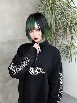 キイ 原宿 表参道(K.e.y) ハイトーン/ブリーチ/ダブルカラー/デザインカラー/y2kヘア