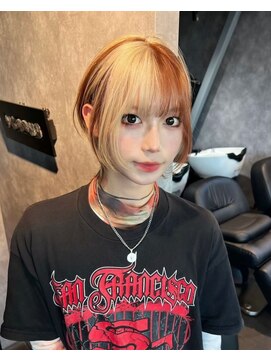 ヌル 表参道本店(Null) ブロックカラー[デザインカラー/アンブレラカラー/ルーツカラー]