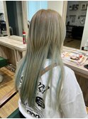 ジェリーフィッシュヘア×派手カラー