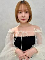 アッシュ 笹塚店(Ash)&nbsp;ミニウルフ/くすみブルー/イヤリングカラー/韓国ヘア[U24/笹塚]