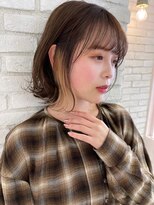 ロンド ロワール 門前仲町(Lond Loire)&nbsp;前髪顔周りレイヤー髪質改善白髪染め韓国レイヤー門前仲町0828