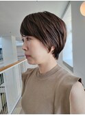 丸みショート/ショートカット/ショートヘア/20代/30代/40代