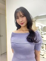 ワンズ リー 上大岡店(One's ly)&nbsp;ワンホンヘア_前髪アンブレラカラーこなれミディイメチェン