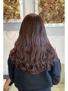 フロール(florun) ロングレイヤー×モカベージュ