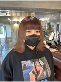 外ハネミディアム＊姫カット