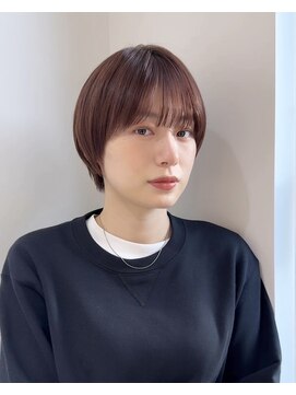 ロンドアンメゾン 原宿(Lond un Maison.) イメチェン外ハネボブ美髪ワイドバングレイヤーショート/原宿