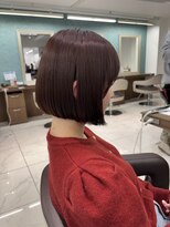 アッシュ 下北沢店(Ash)&nbsp;ココアブラウンのボブ