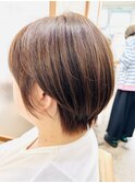 おさまりやすいボブスタイル