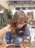 【qumu横浜】ミルクティーベージュ