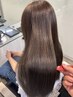 【朝のお手入れを楽に】カット+縮毛矯正+KANAMEトリートメント16900