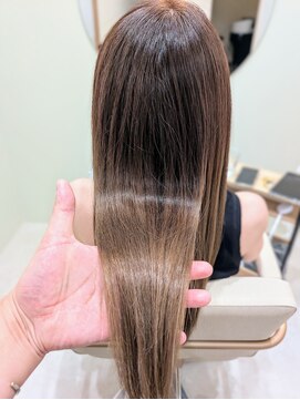 ブローノ(Blono) フル髪質改善カラー☆ヌードベージュ