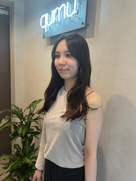 クム 横浜(qumu) ロング×レイヤーカット