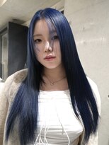 ソル ジングウマエ(SOL JINGUMAE) ハイトーンペールピンクミルクティーベージュ顔周りレイヤー韓国