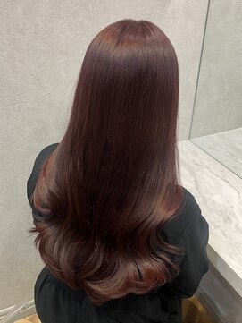 ロンド フィーユ(Lond fille) ピンクブラウン/髪質改善/イノアカラー/縮毛矯正/銀座